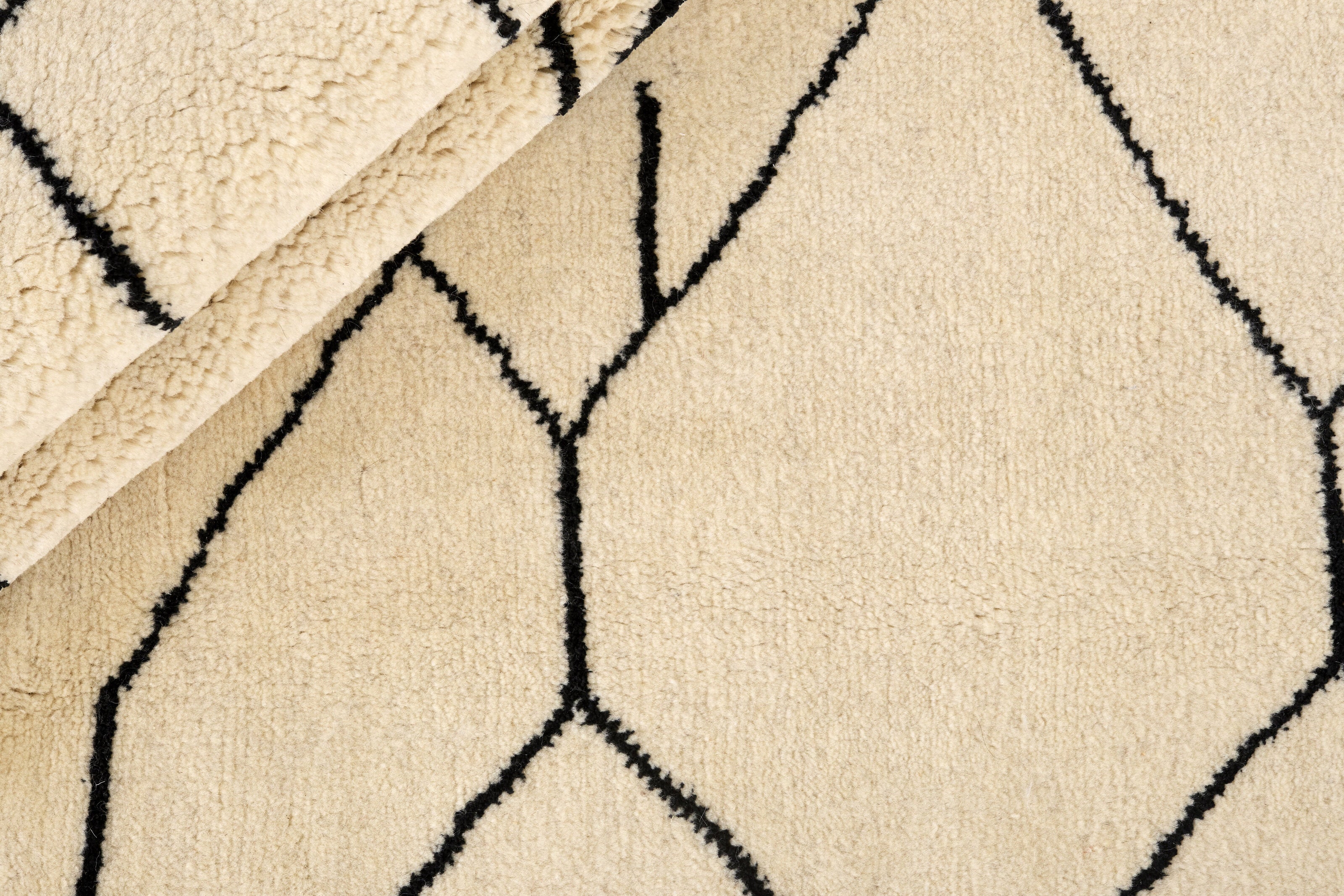Ivory Gallery Textured Rug