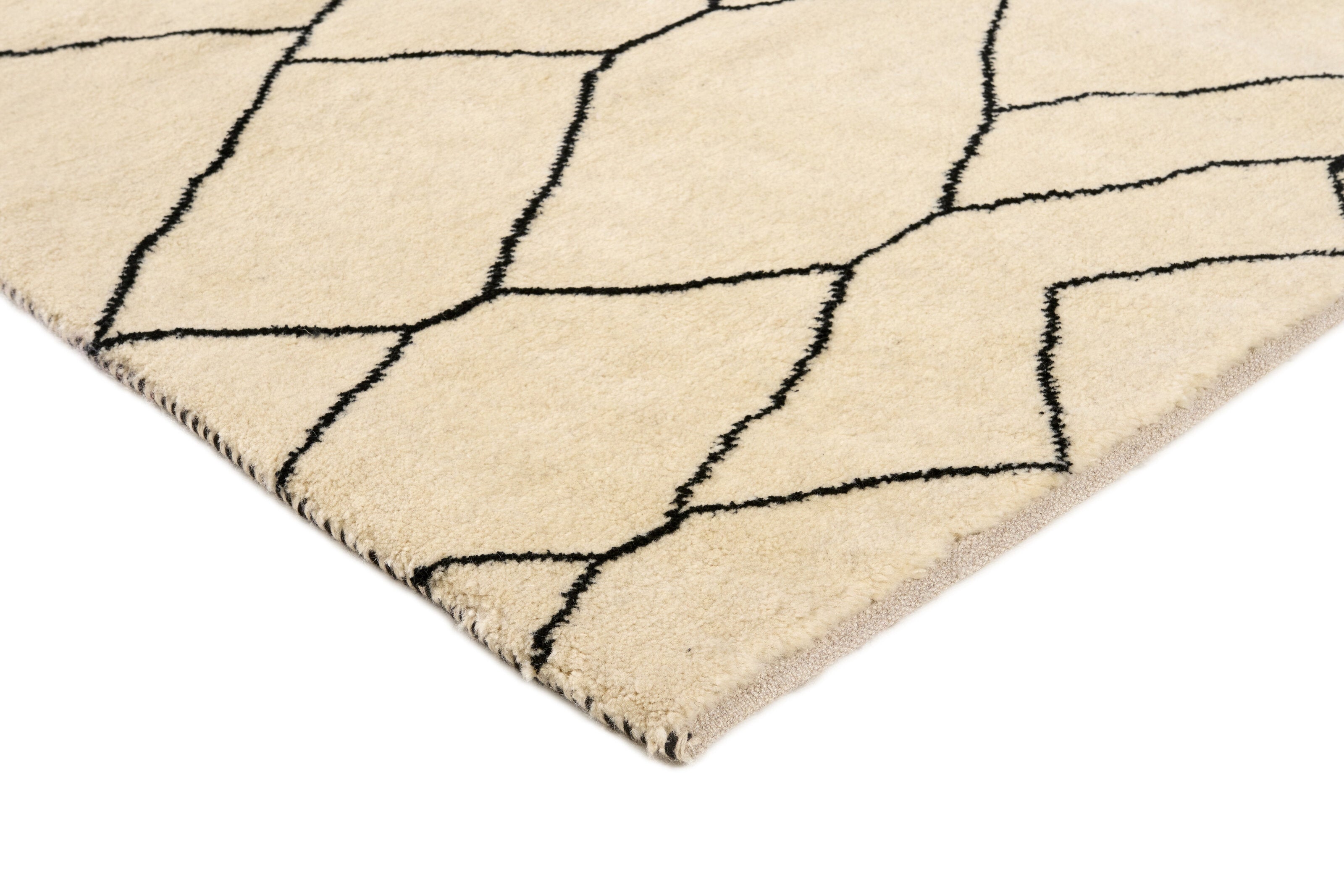 Ivory Gallery Textured Rug