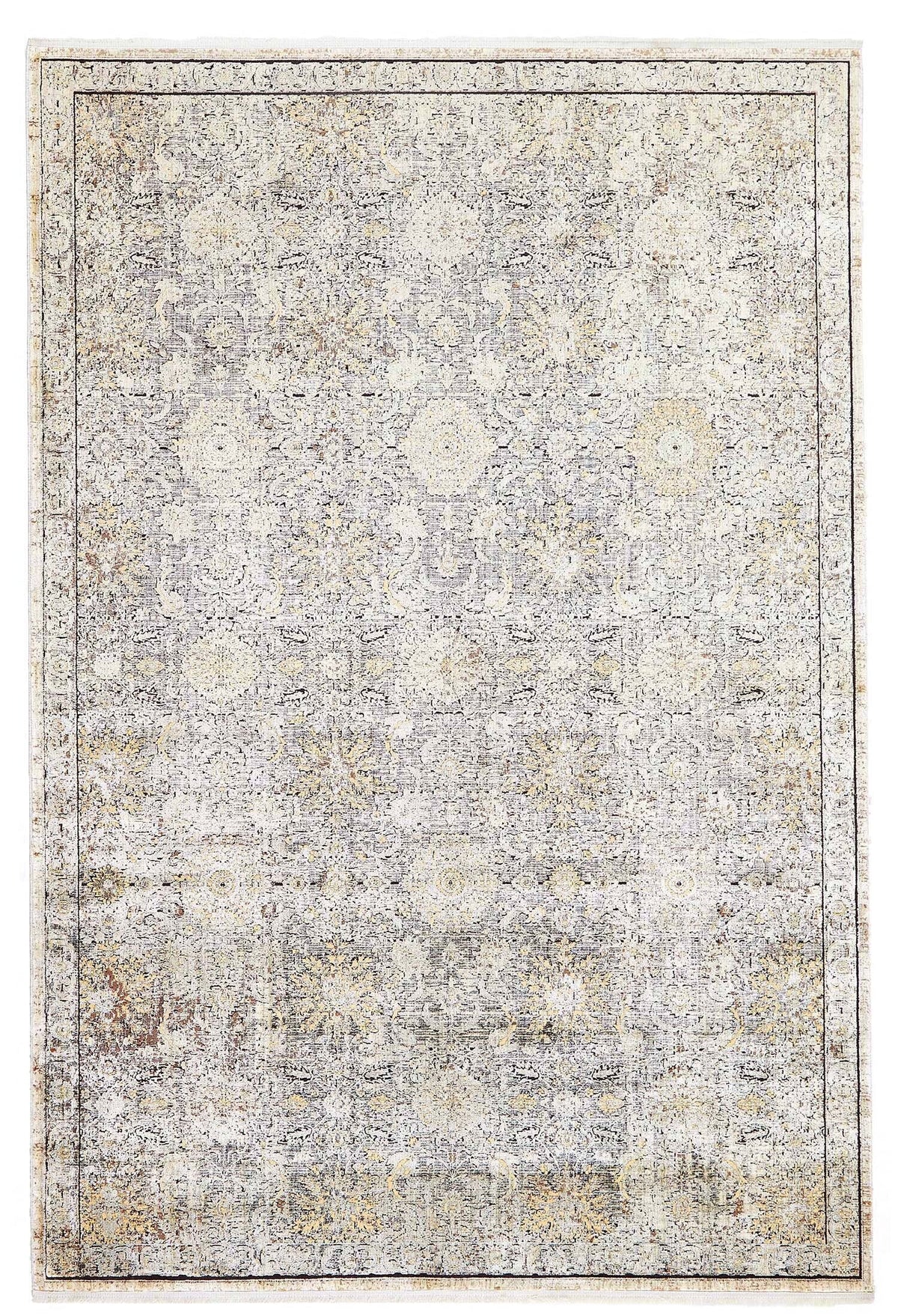 Ivory Garden Abstract Rug