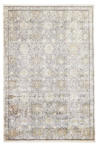 Ivory Garden Abstract Rug