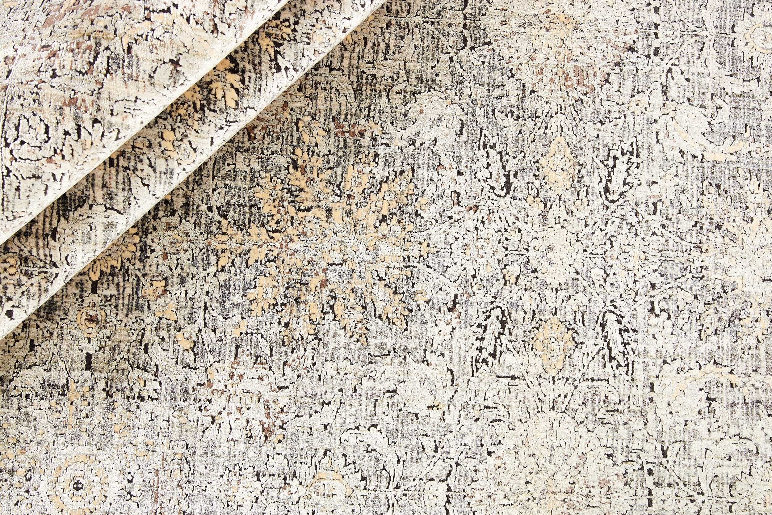 Ivory Garden Abstract Rug