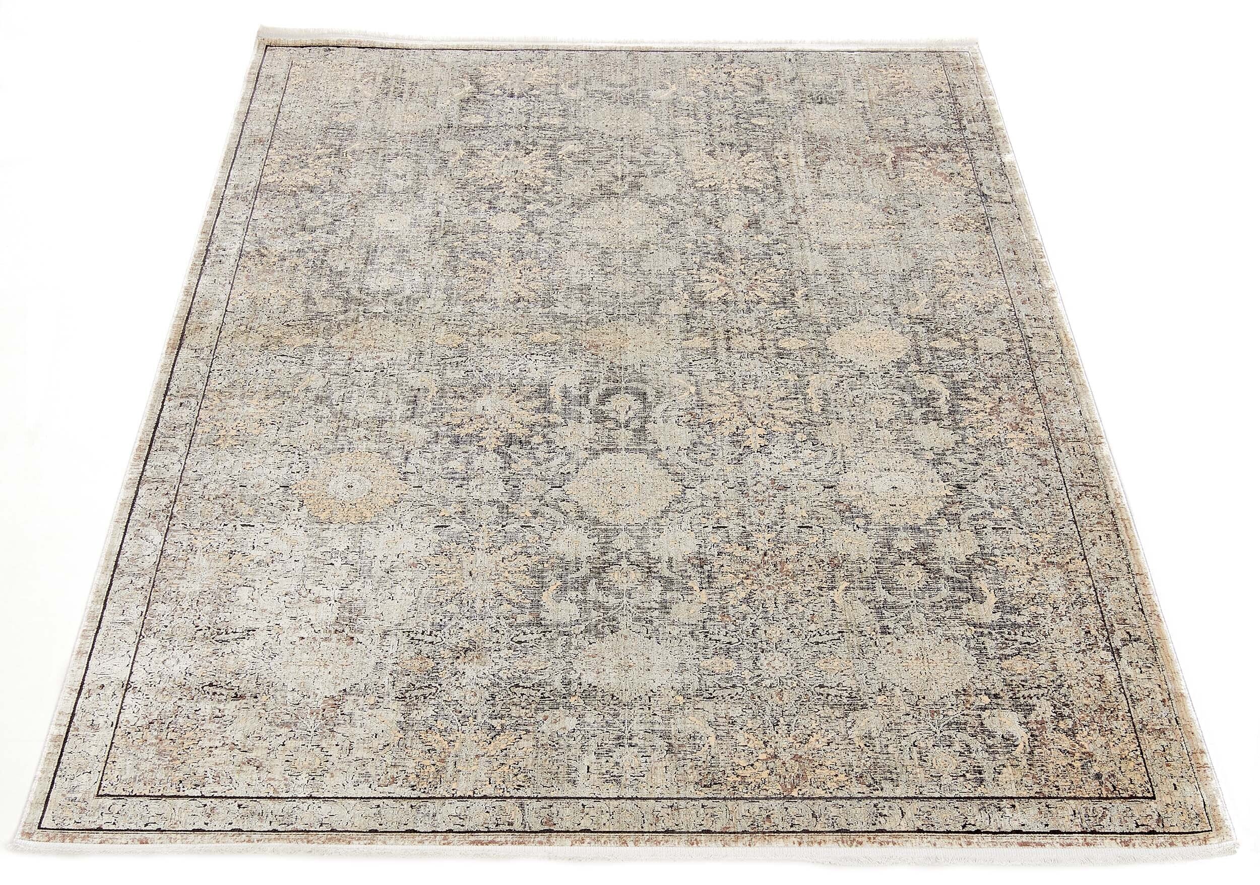 Ivory Garden Abstract Rug