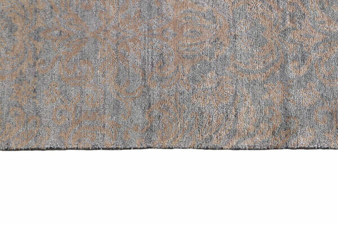 Ivory Manor Damask Rug