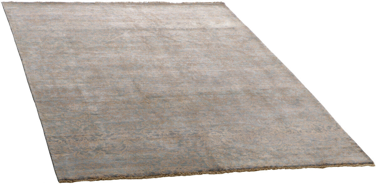 Ivory Manor Damask Rug