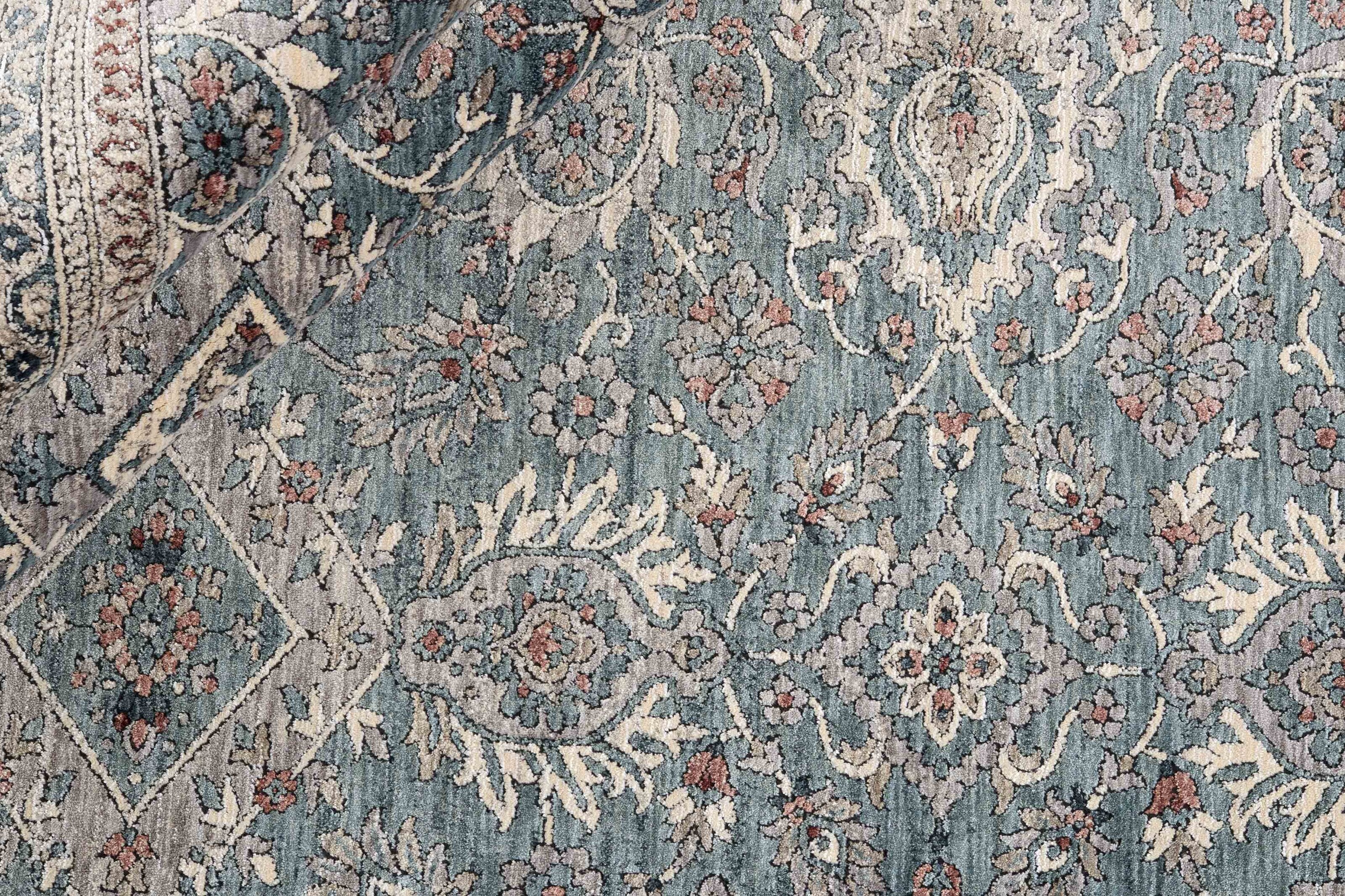 Ivory Meadow Design Rug