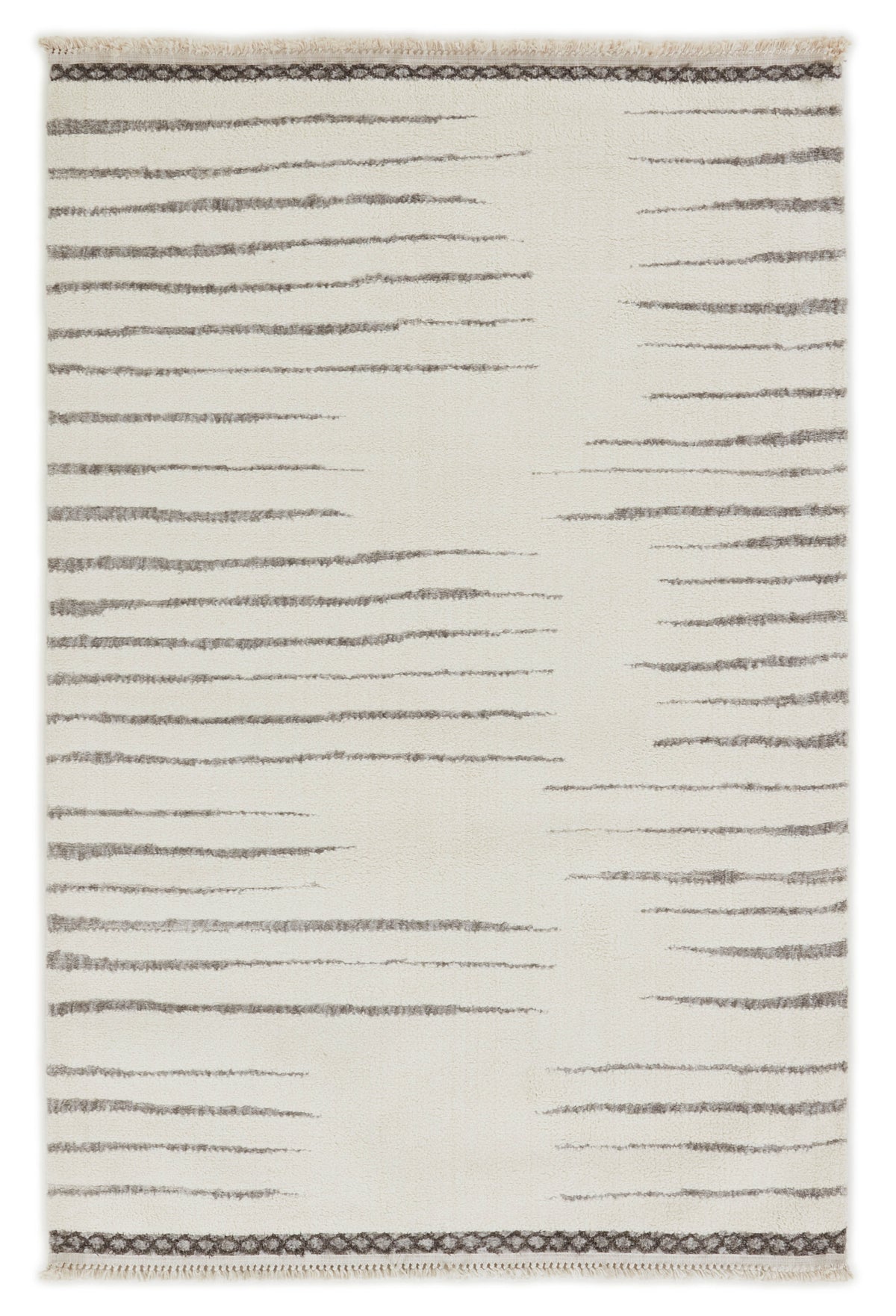 Ivory Mosaic Design Rug