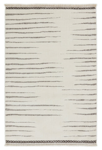 Ivory Mosaic Design Rug