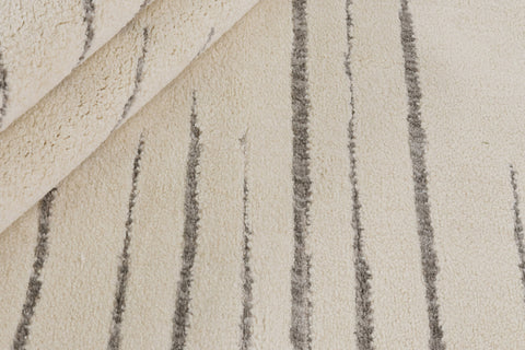 Ivory Mosaic Design Rug