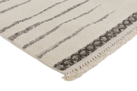 Ivory Mosaic Design Rug