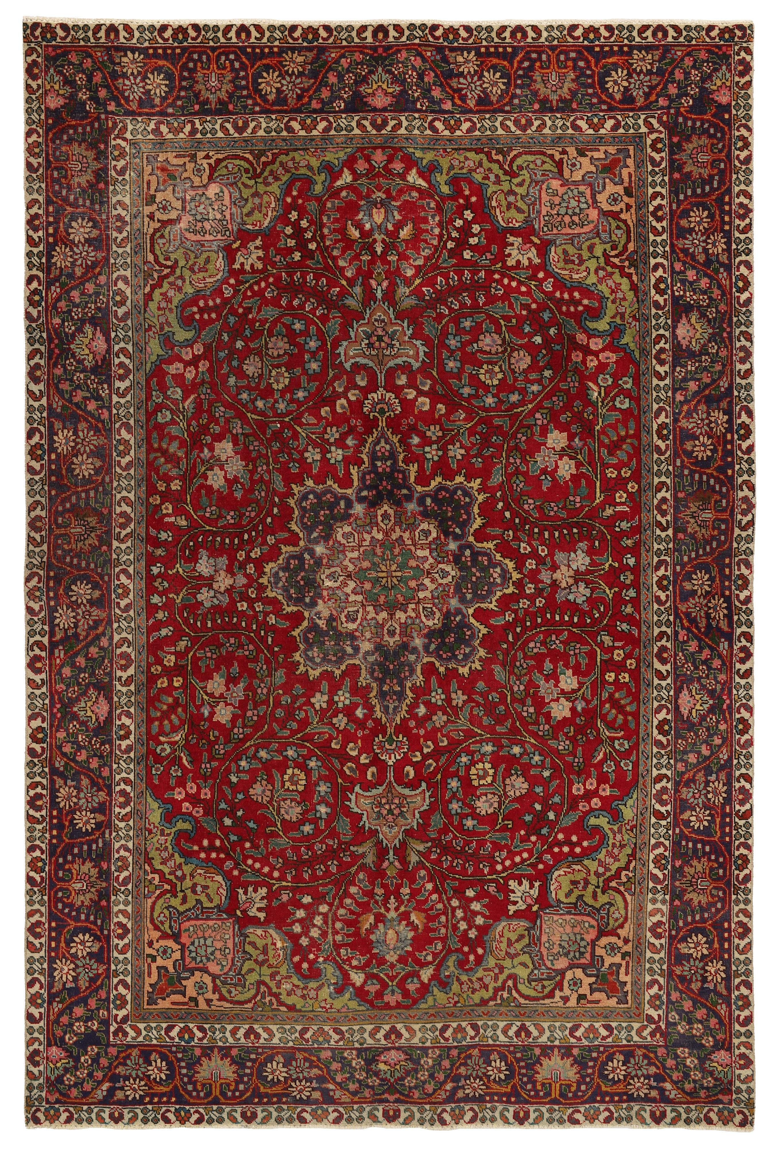 Ivory Nomad Vintage Rug