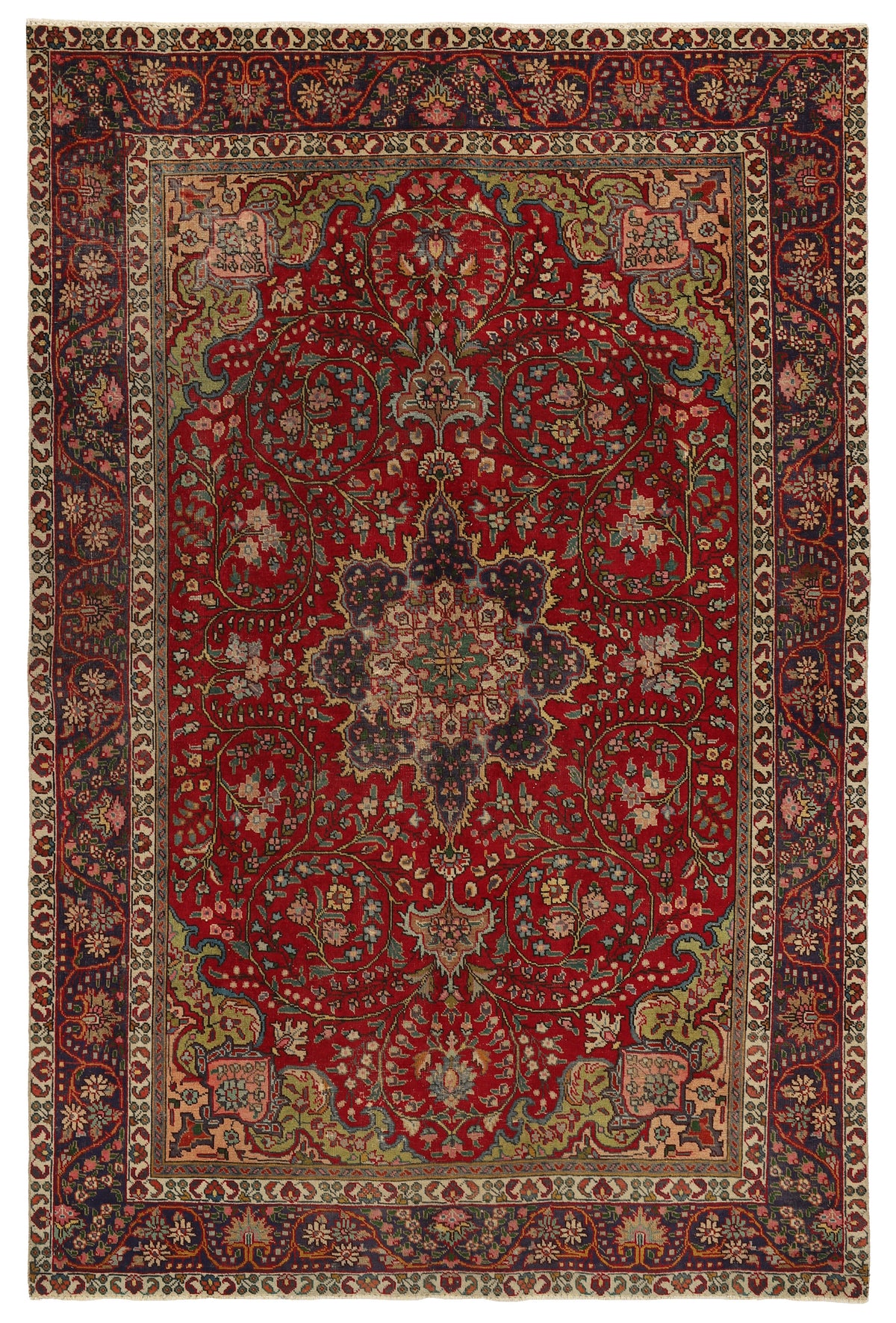 Ivory Nomad Vintage Rug