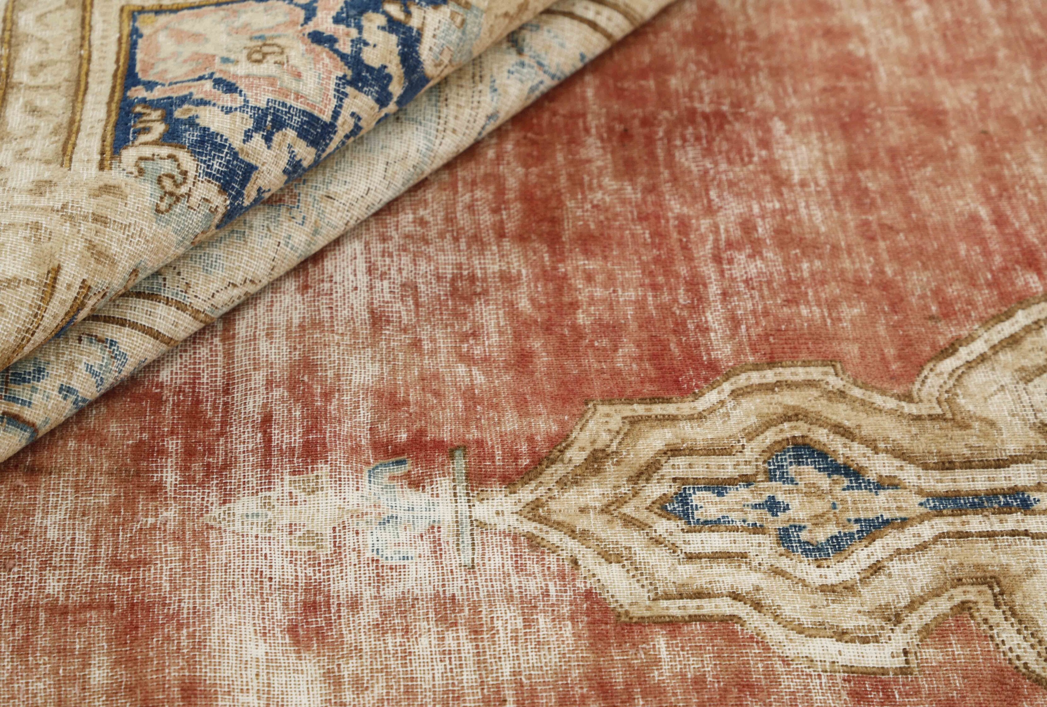 Ivory Vista Kerman Rug