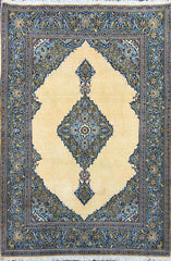 Fine Kashan Persian Wool Rug 158 x 106 m