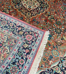 Kashmir Silk Wool Rug 187 x 126 m