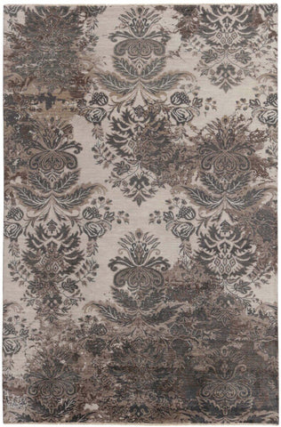 Luna Manor Damask Rug