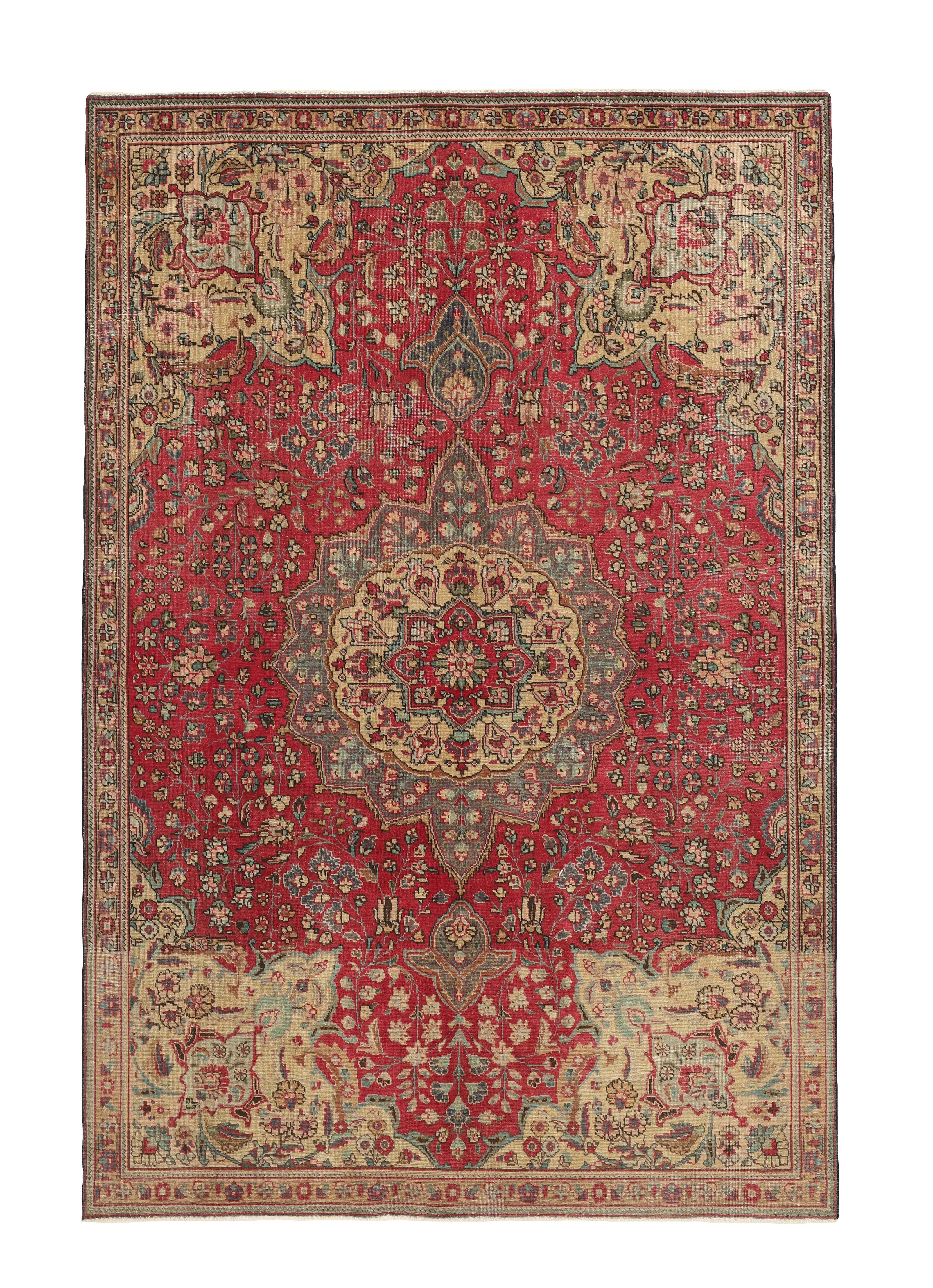 Mira Canvas Vintage Rug