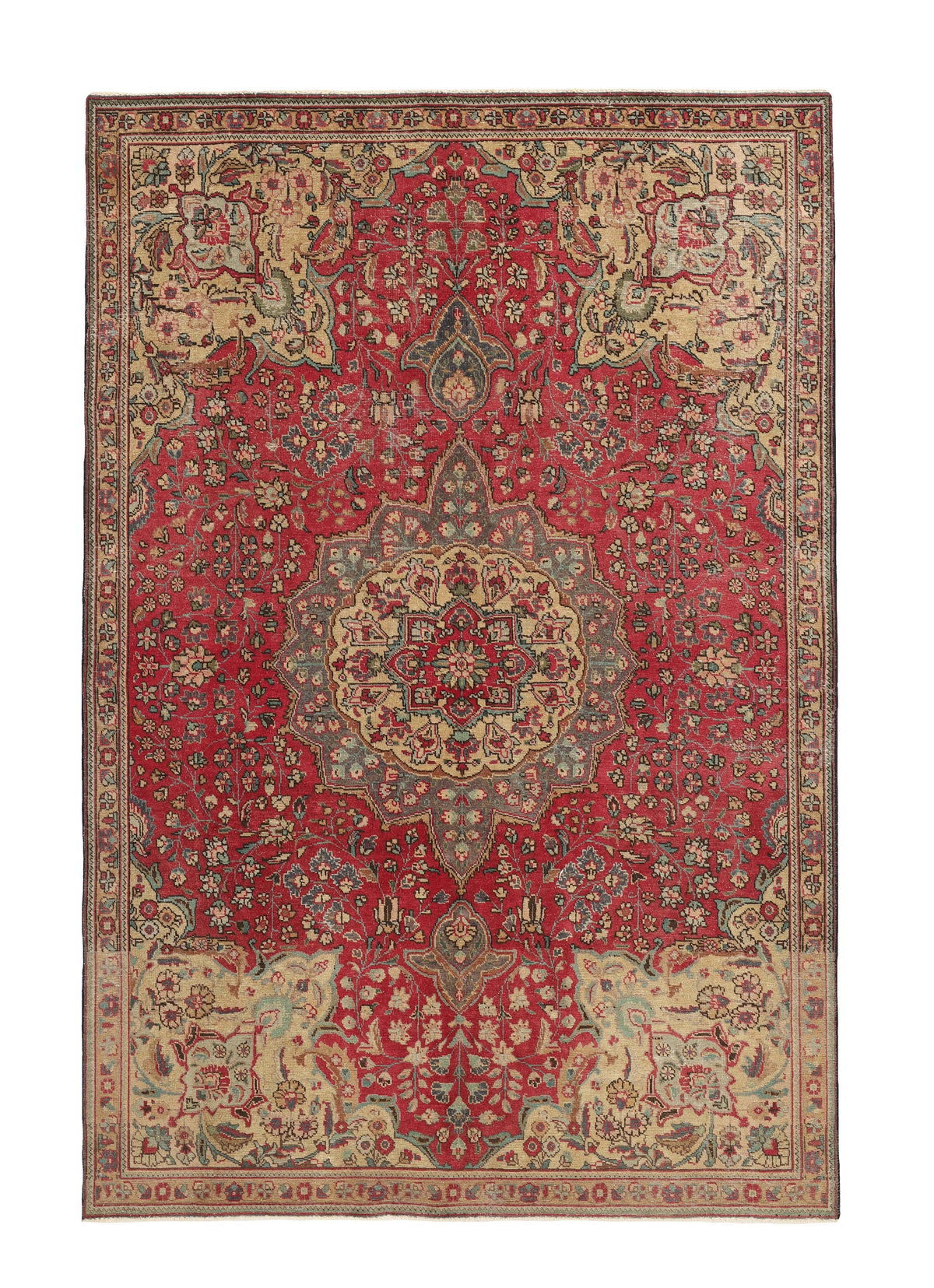 Mira Canvas Vintage Rug