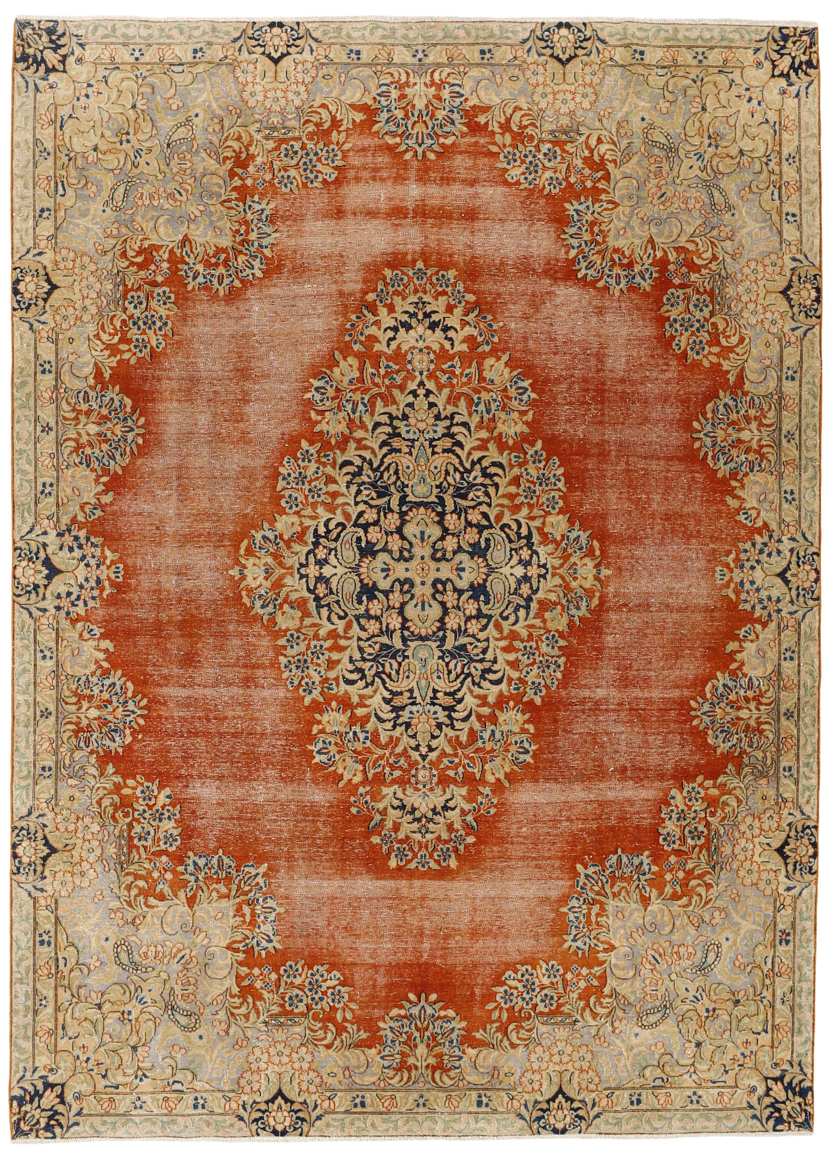 Orla Courtyard Kerman Rug