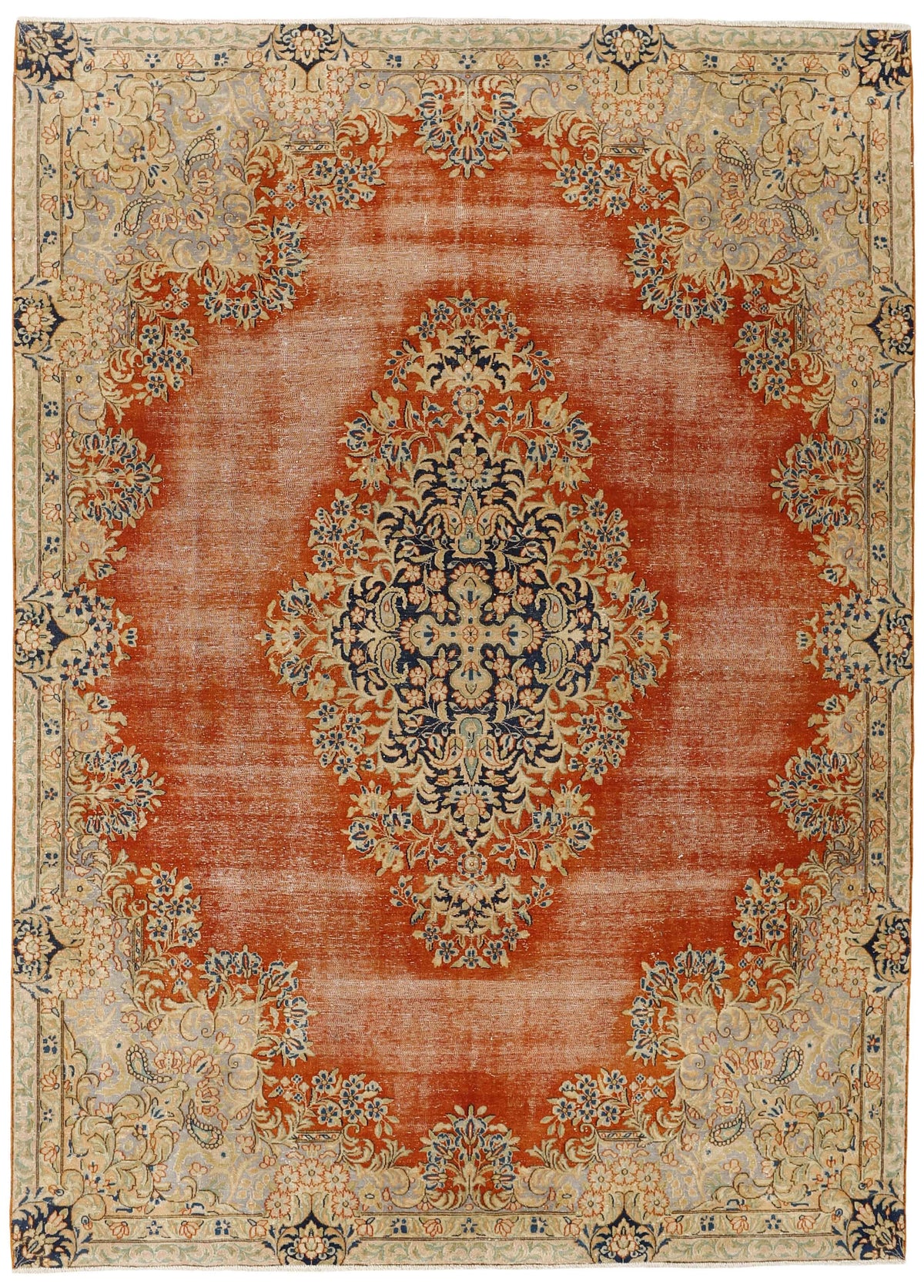 Orla Courtyard Kerman Rug