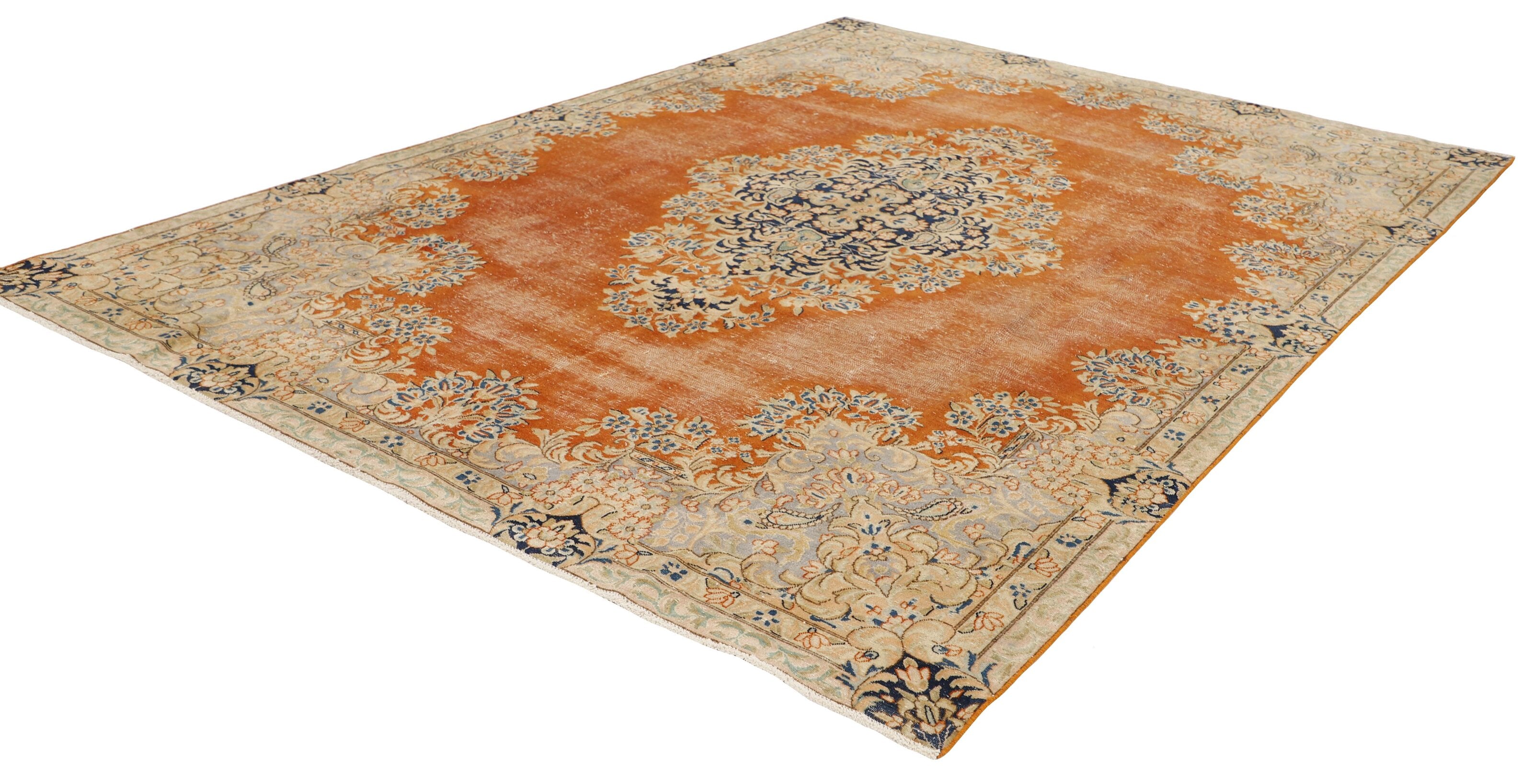 Orla Courtyard Kerman Rug