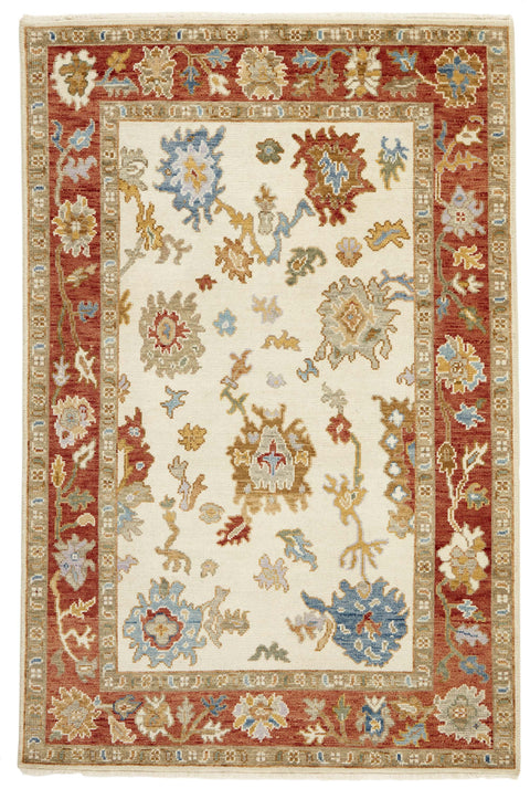 Oushak Rug – Wool – 308 × 410 cm