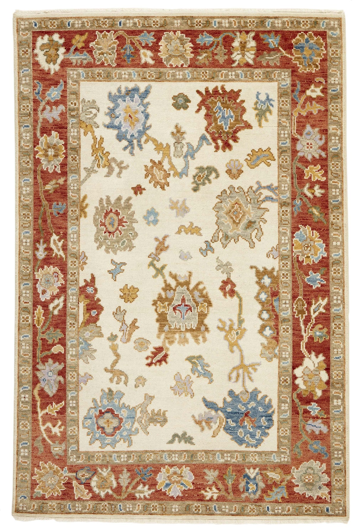 Oushak Rug – Wool – 308 × 410 cm