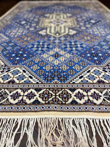 blue-persian-nain-rug-side