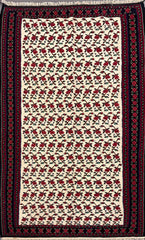 Persian Senneh Handmade Rug 220 x 133 cm (7.22 x 4.36 ft)