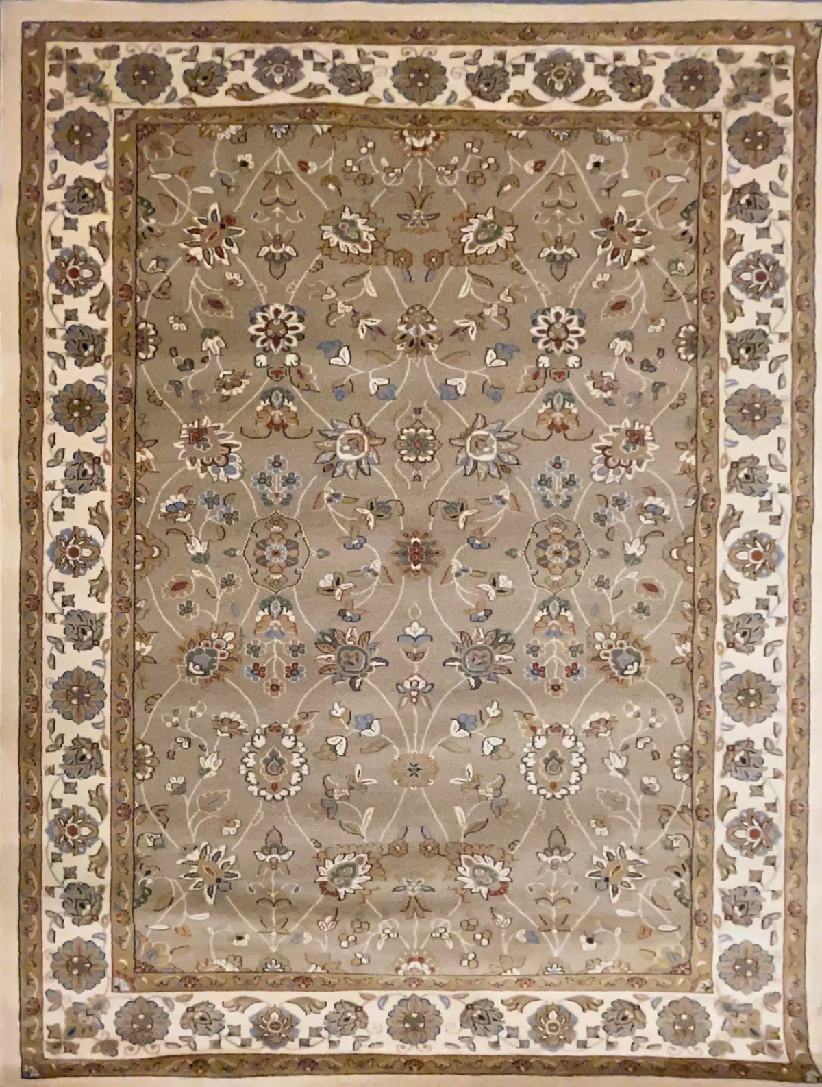 Power loom Kashan Rug 300 x 200 cm (9.84 x 6.56 ft)