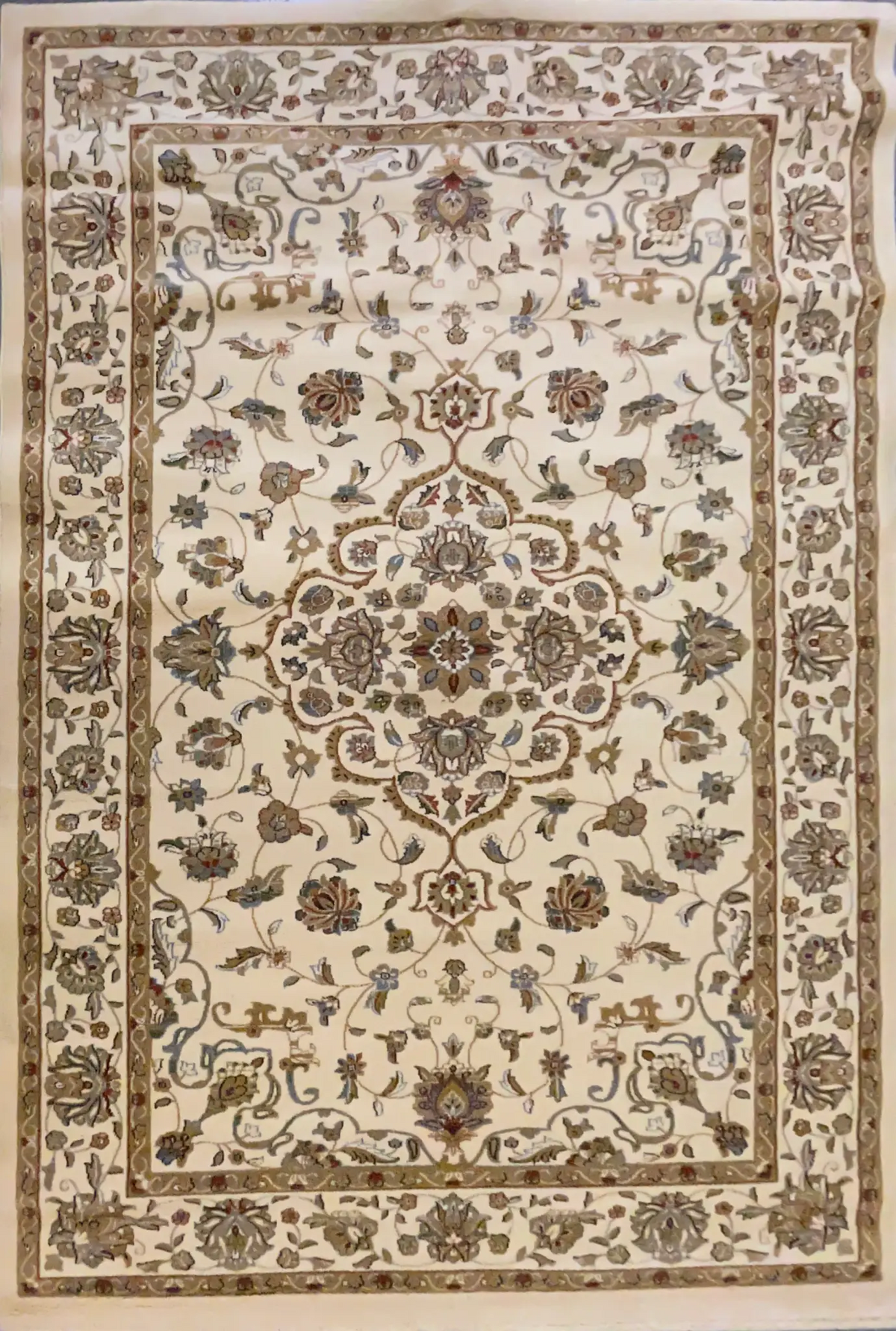 Power loom Kashan Rug 300 x 200 cm (9.84 x 6.56 ft)