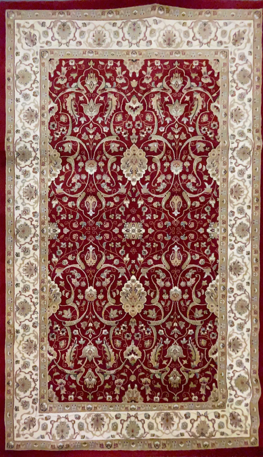 Power loom Persian Isfahan Rug 300 x 200 cm (9.84 x 6.56 ft)