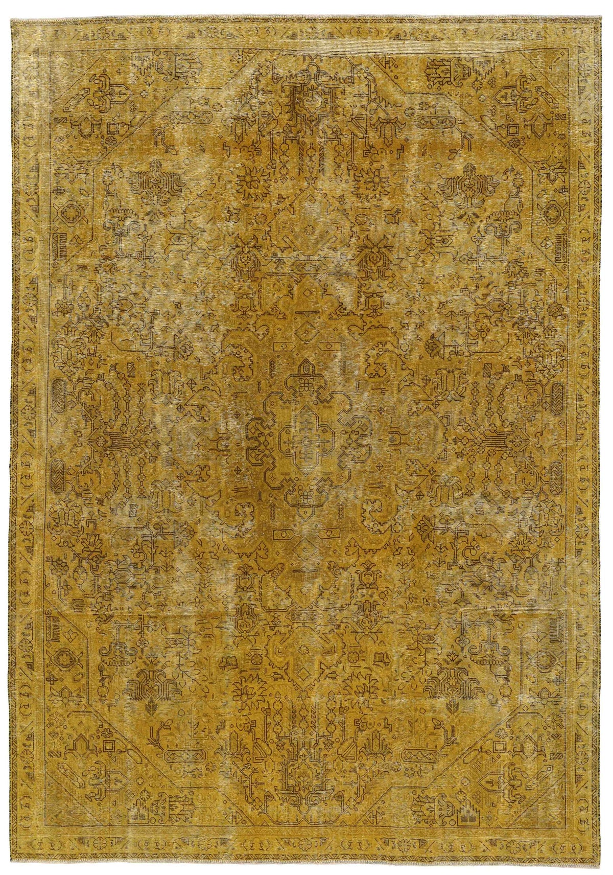 Sage Canvas Vintage Rug