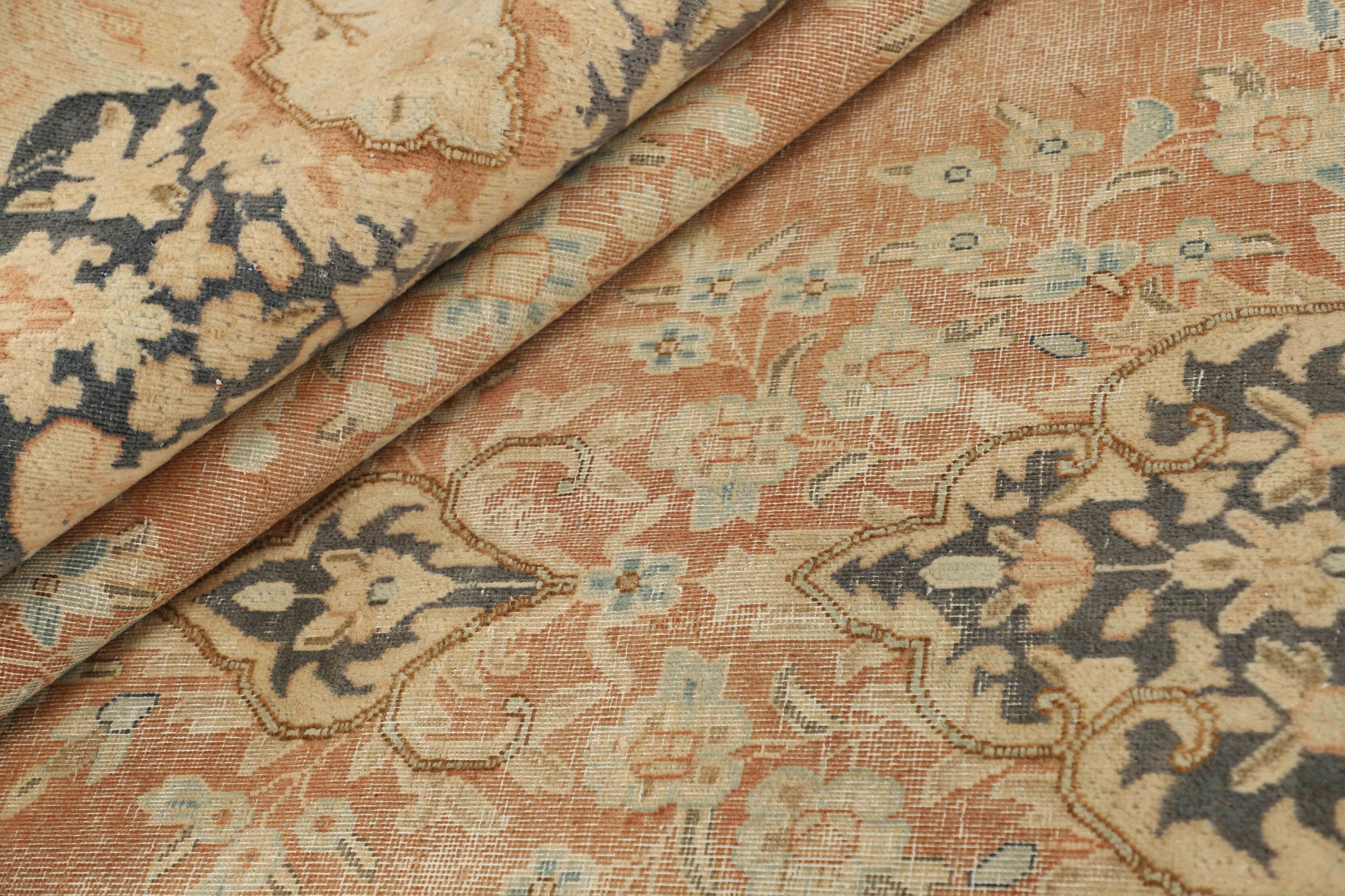 Sage Courtyard Kerman Rug
