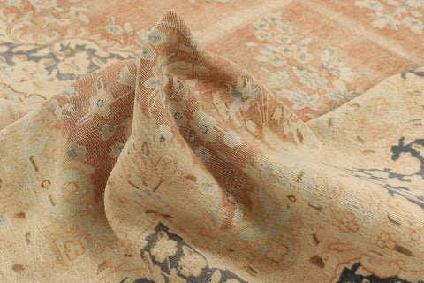 Sage Courtyard Kerman Rug