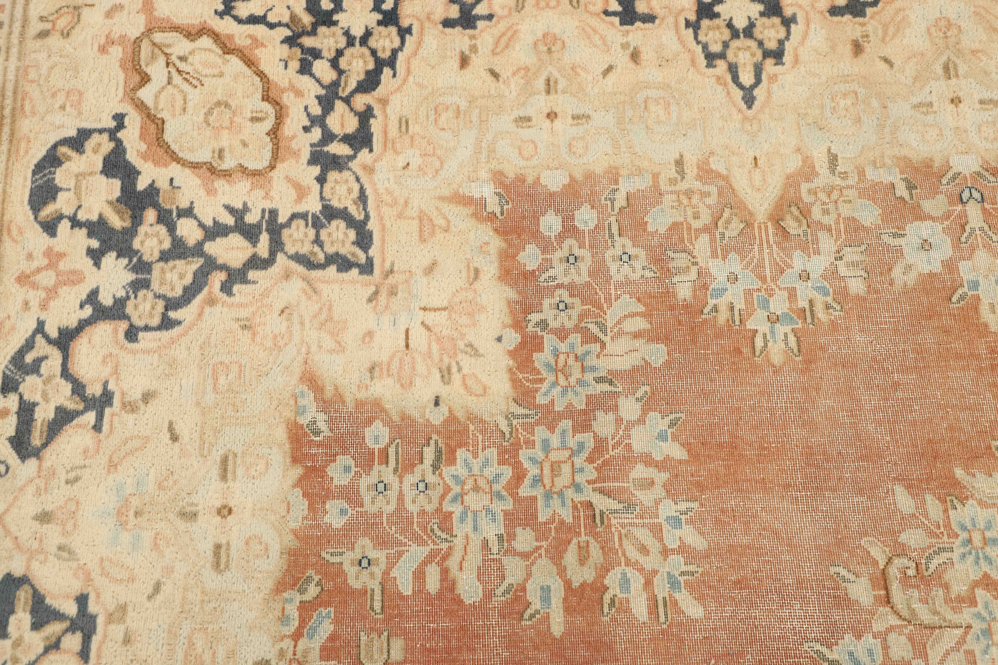 Sage Courtyard Kerman Rug