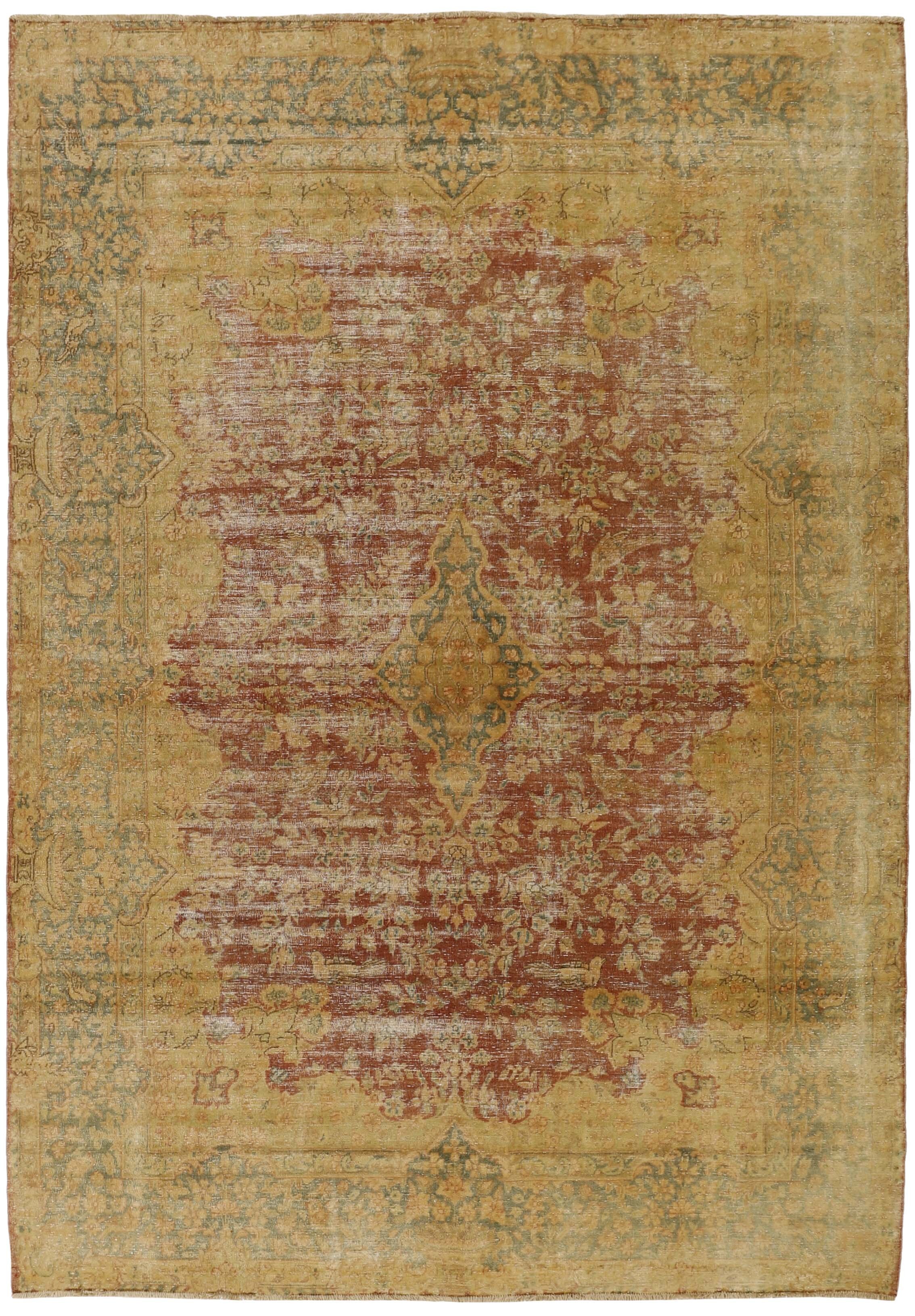 Seren Courtyard Kerman Rug