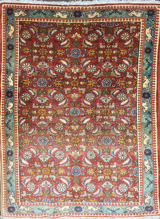 Persian Shiraz Qashqai Rug 148 x 100 cm