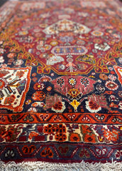 Persian Shiraz Qashqai Tribal Rug 157 x 155 m