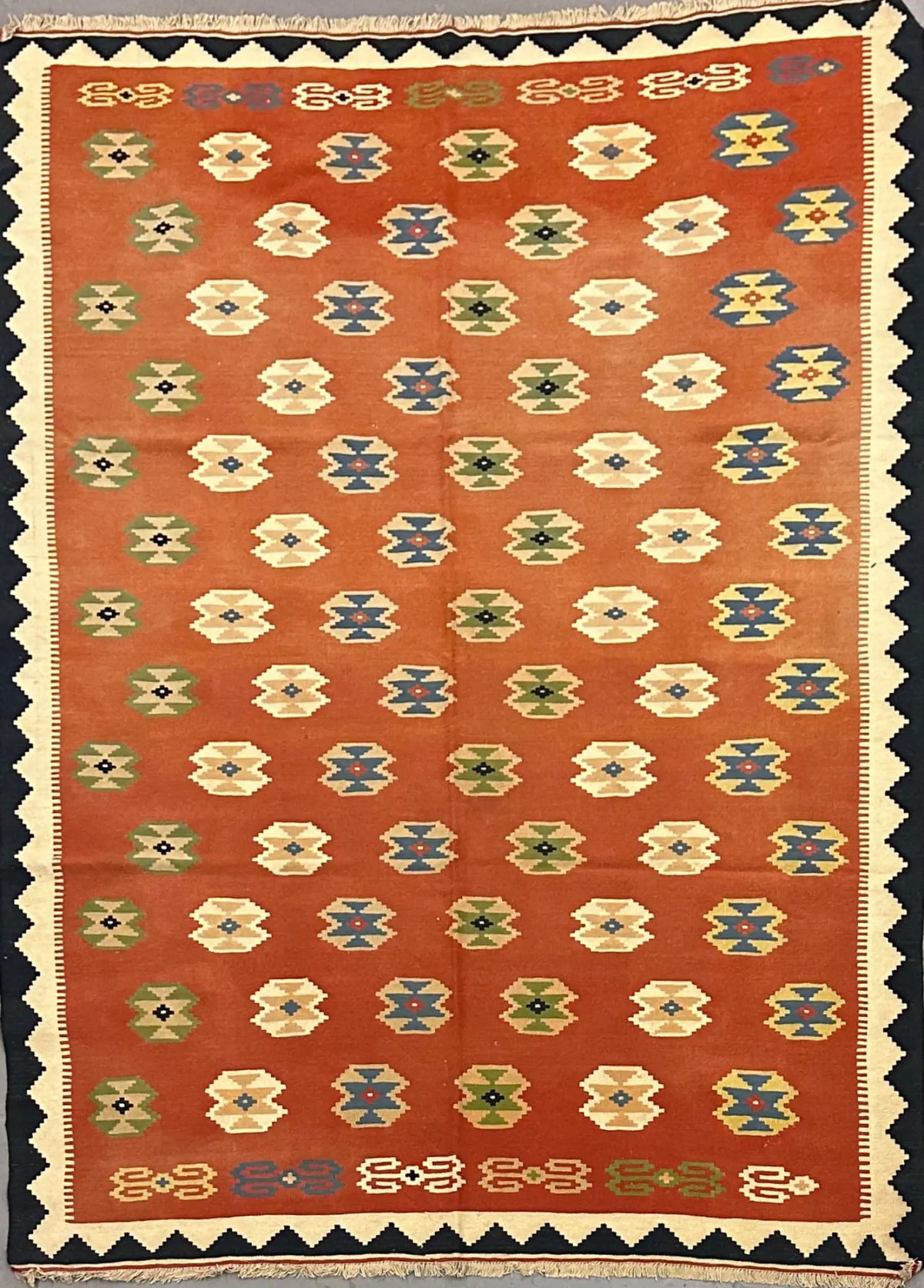 Persian Shiraz Qashqai Handmade Rug 280 x 195 cm (9.19 x 6.40 ft)