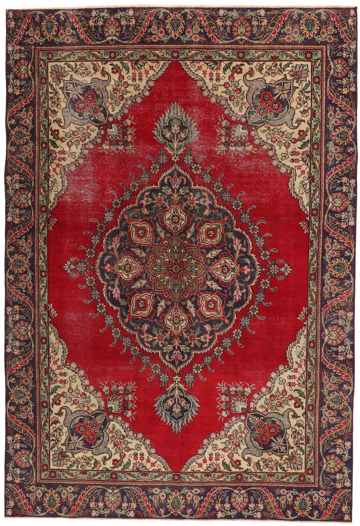 Sienna Canvas Vintage Rug