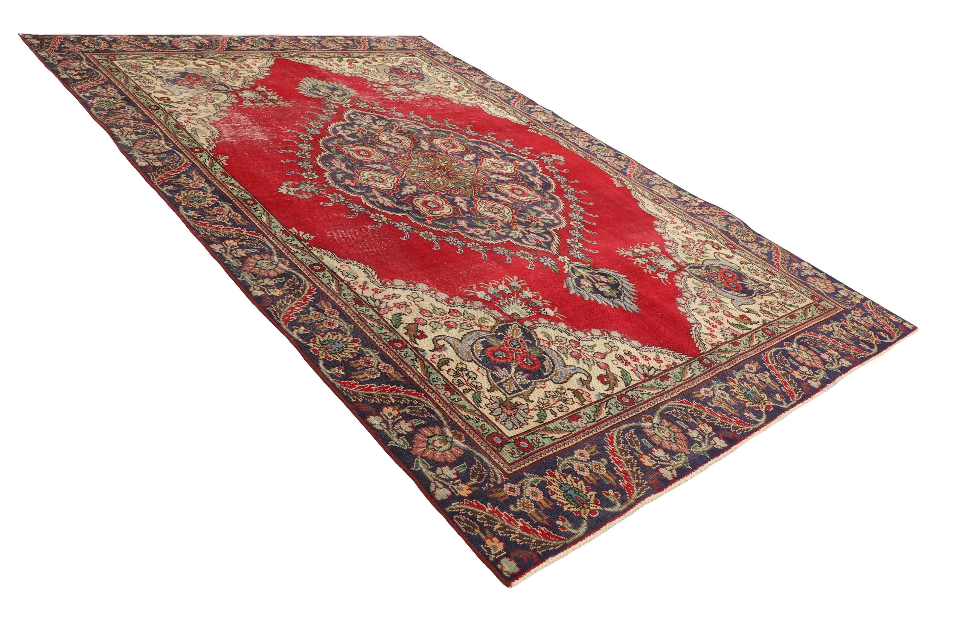 Sienna Canvas Vintage Rug