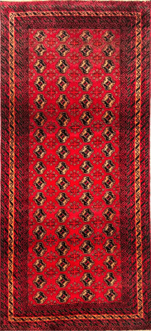 Persian Baluch Tribal Hand-Knotted Rug