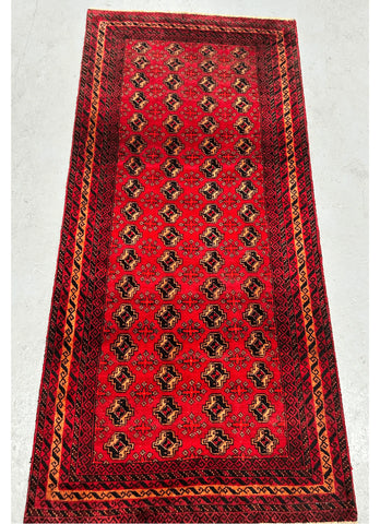 Persian Baluch Tribal Hand-Knotted Rug
