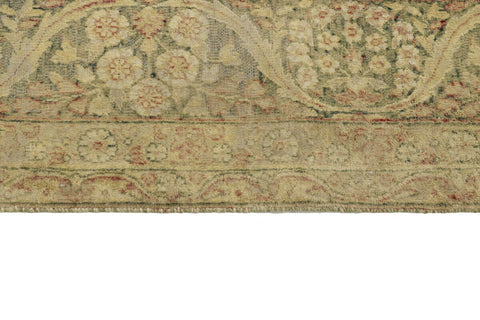 Vintage Kerman Fine Rug – Beige – 296 × 396 cm