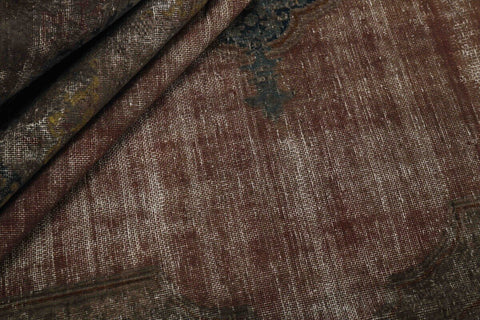 Vintage Kerman Fine Rug – Brown & Red – 300 × 406 cm