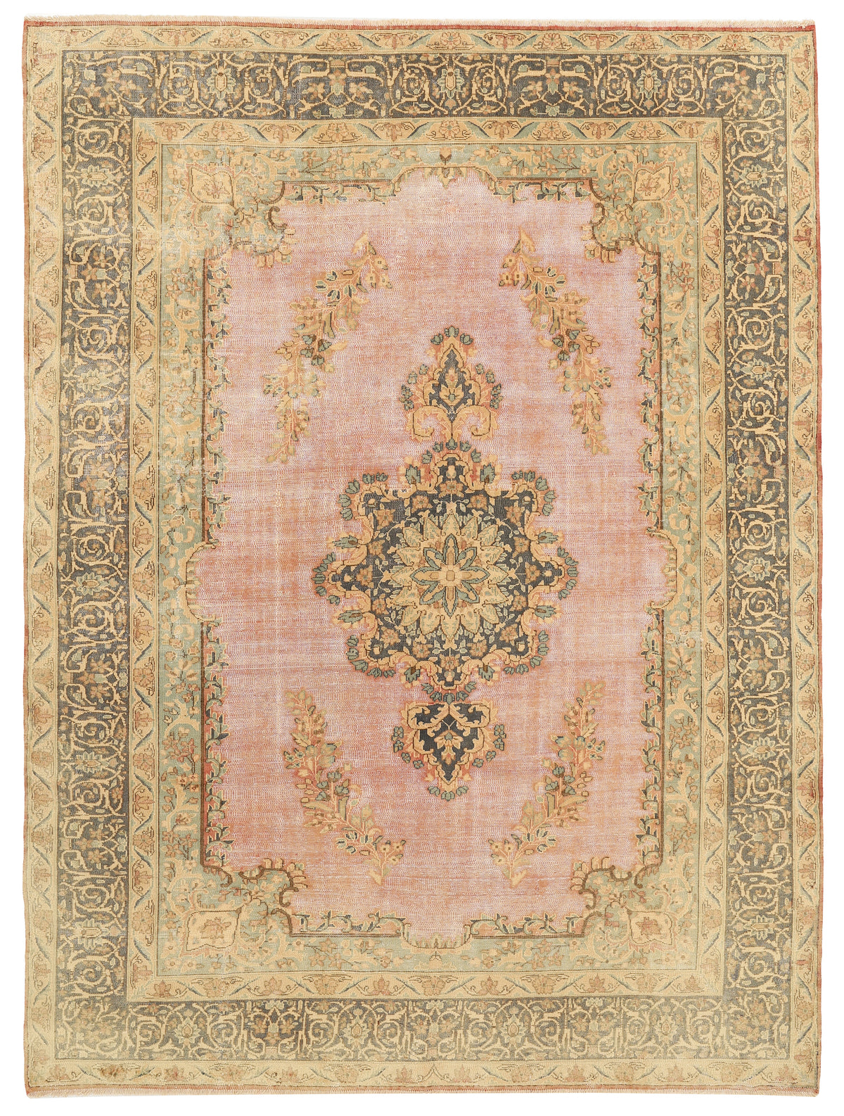 Willow Courtyard Kerman Rug