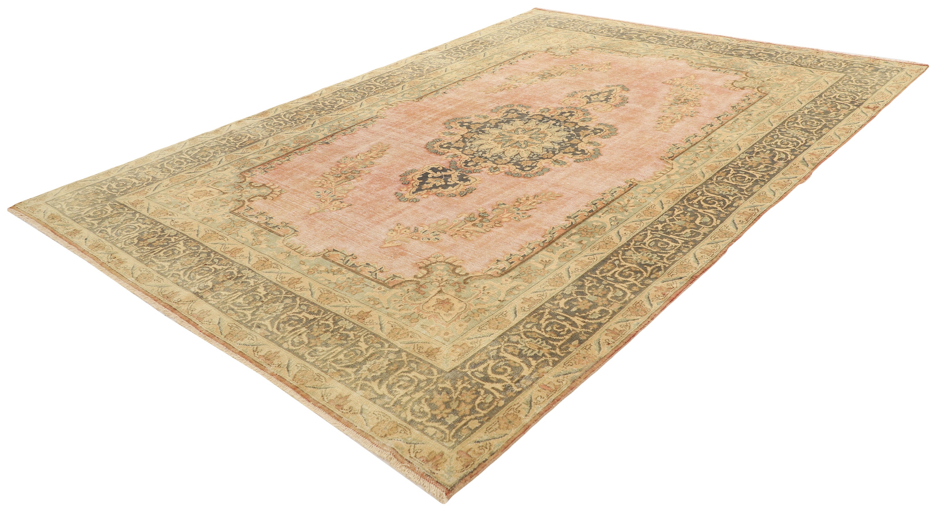 Willow Courtyard Kerman Rug