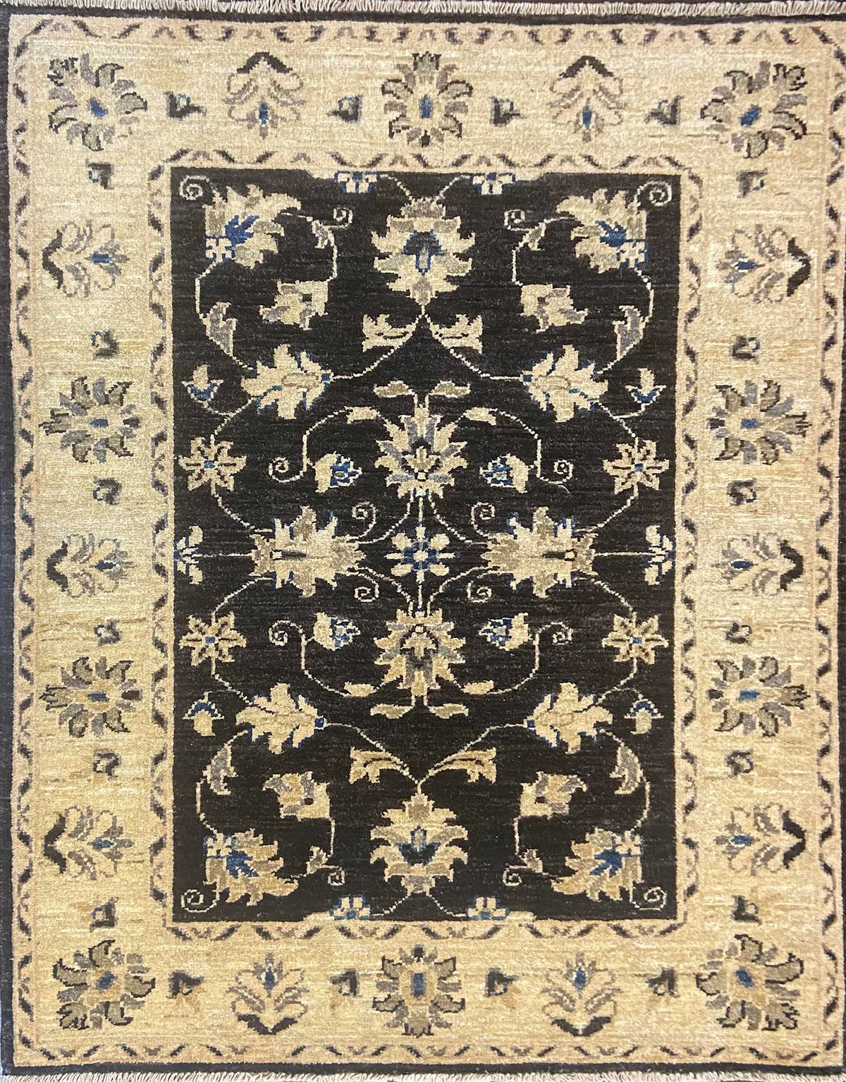 Ziegler Black Rug 120 x 90 m