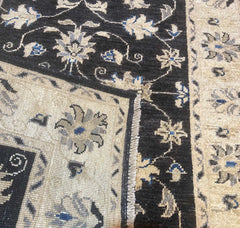 Ziegler Black Rug 120 x 90 m