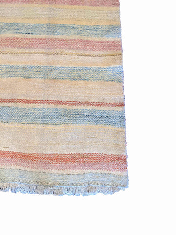 137 x 100 cm Persian Gabbeh Tribal Multi coloured Rug - Rugoutlet